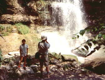 Wasserfall in Rock Glen Conservation Area